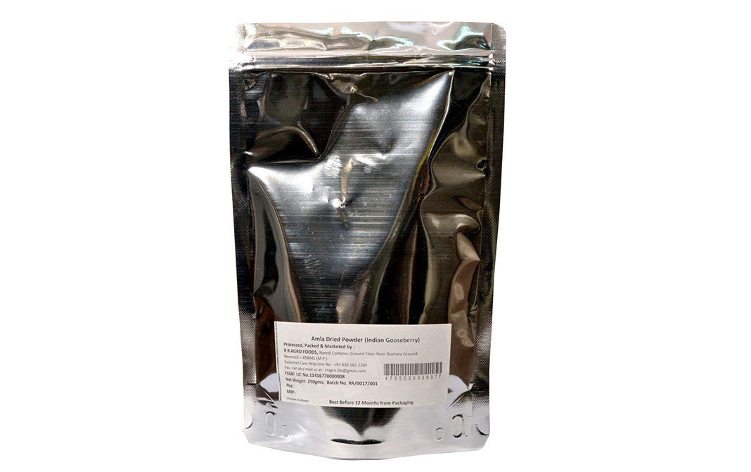 R R Agro Foods Amla Dried Powder (Gooseberry)    Pack  250 grams